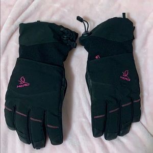 Girls ski gloves